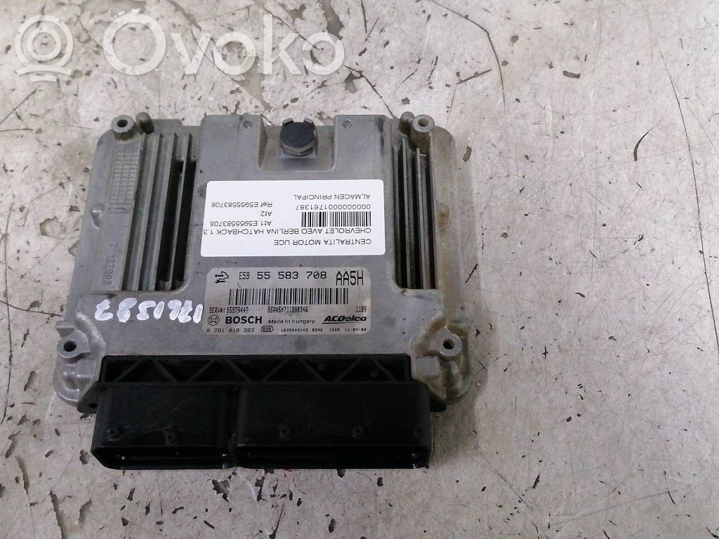 Chevrolet Aveo Sterownik / Moduł ECU 