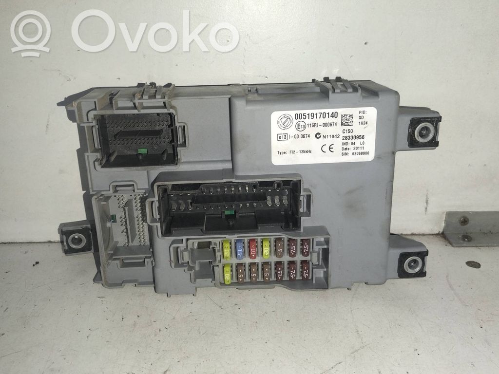 Fiat Doblo Unidad de control del BSM 