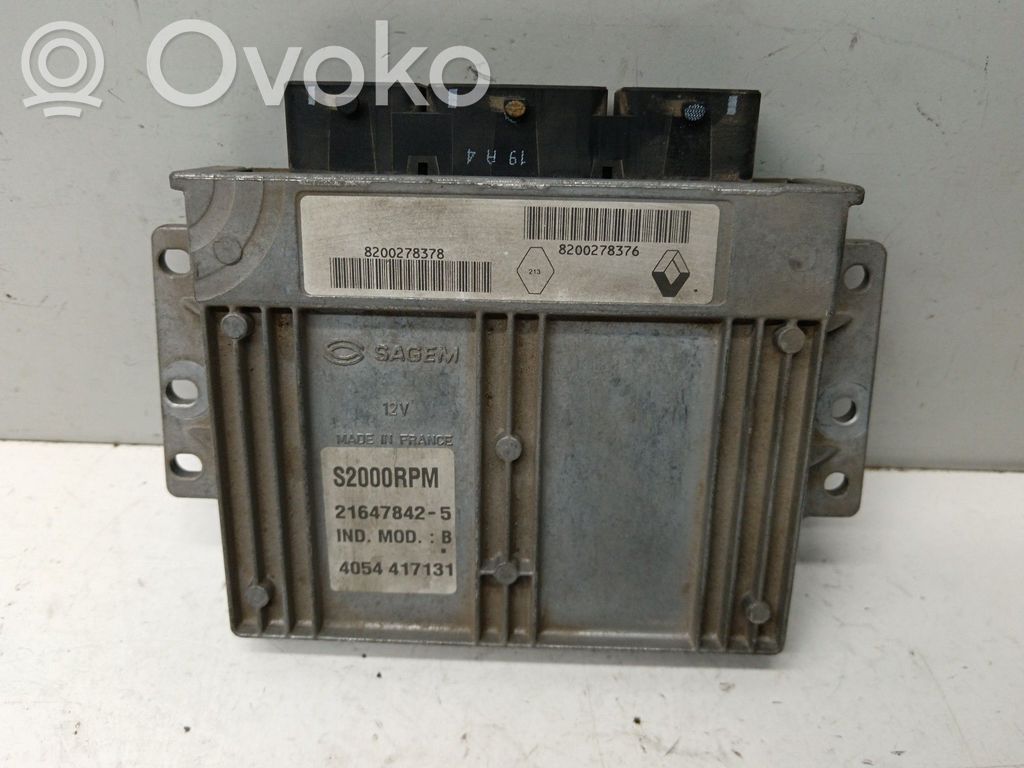 Renault Laguna II Engine control unit/module 