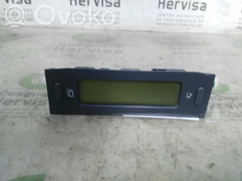 Citroen C5 Head up display screen 