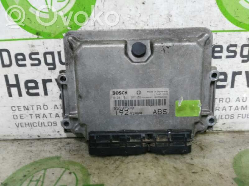 Engine control unit/module   55187570,0281011397