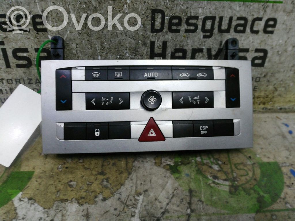Peugeot 407 Centralina del climatizzatore 