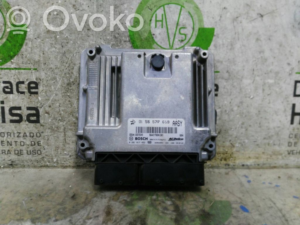Unidad de control/módulo del motor   55577619,0281017453,55575349
