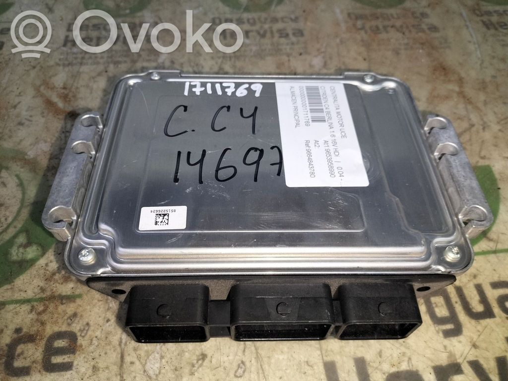 Citroen C4 I Unitate/modul de control motor