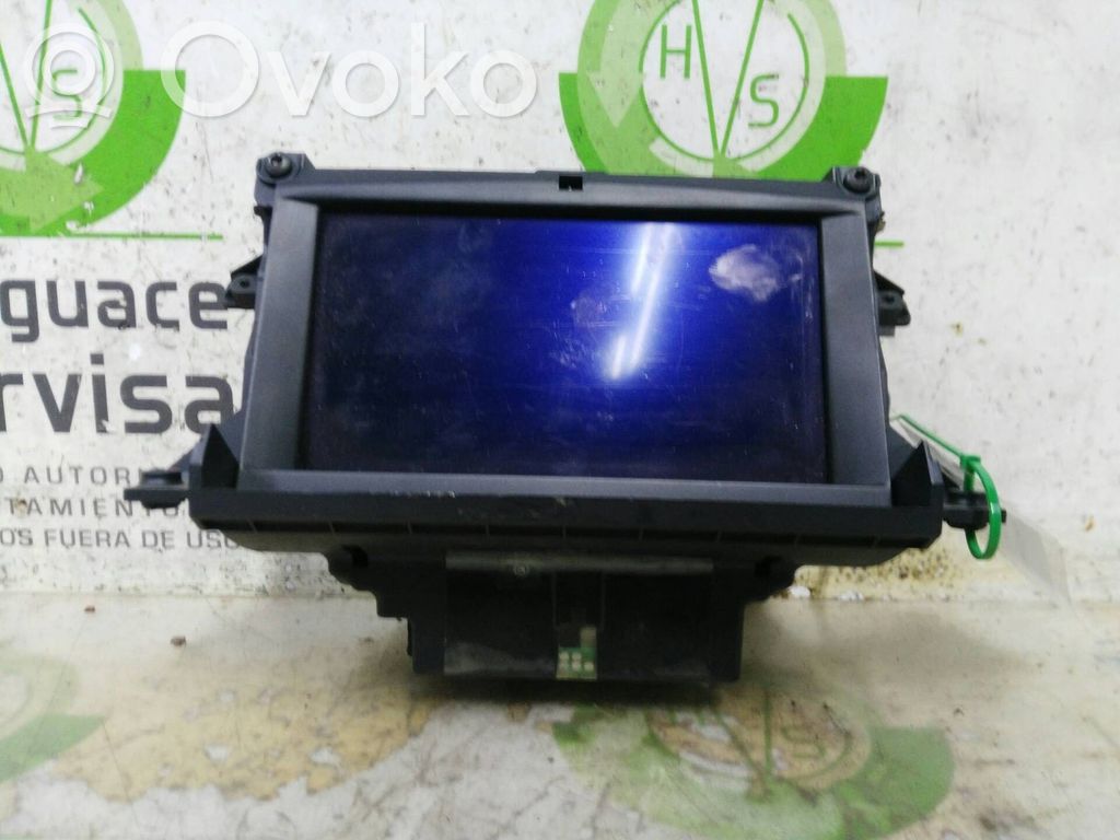 Citroen C6 Head up display screen 