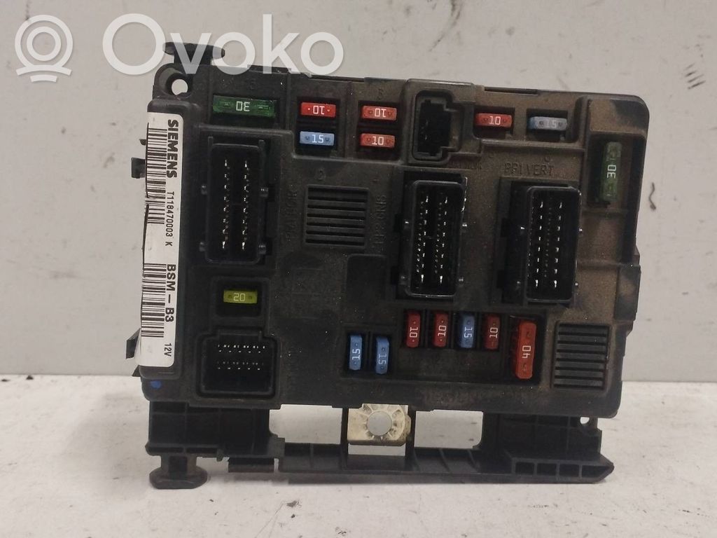 BSM Control unit   9650618480,T118470003K,SIEMENS