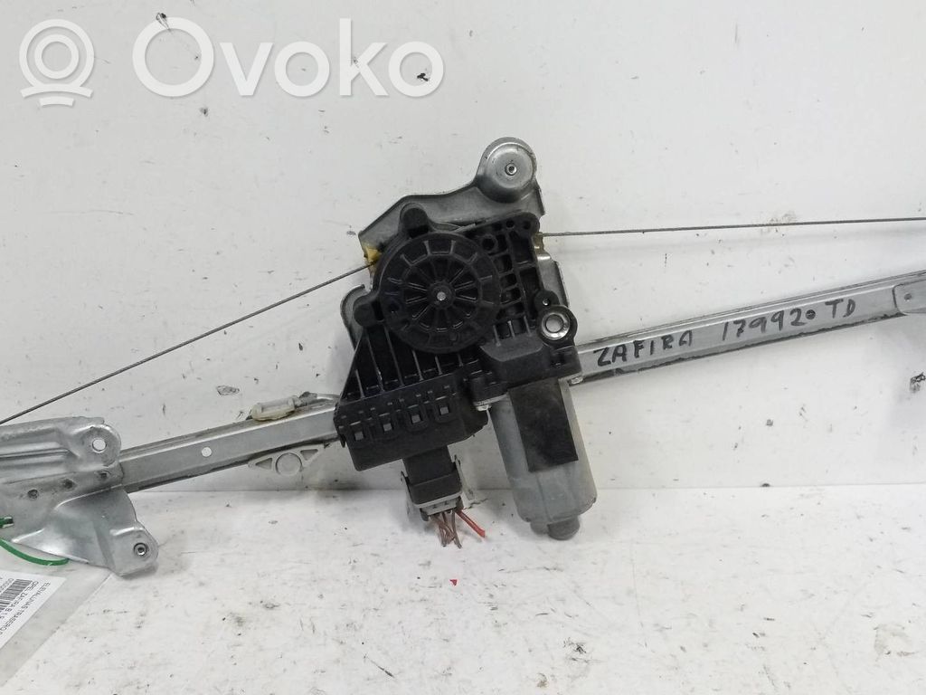 Opel Zafira B Mécanisme lève-vitre de porte arrière avec moteur