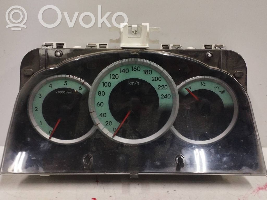 Toyota Corolla Verso E121 Tachimetro (quadro strumenti) 