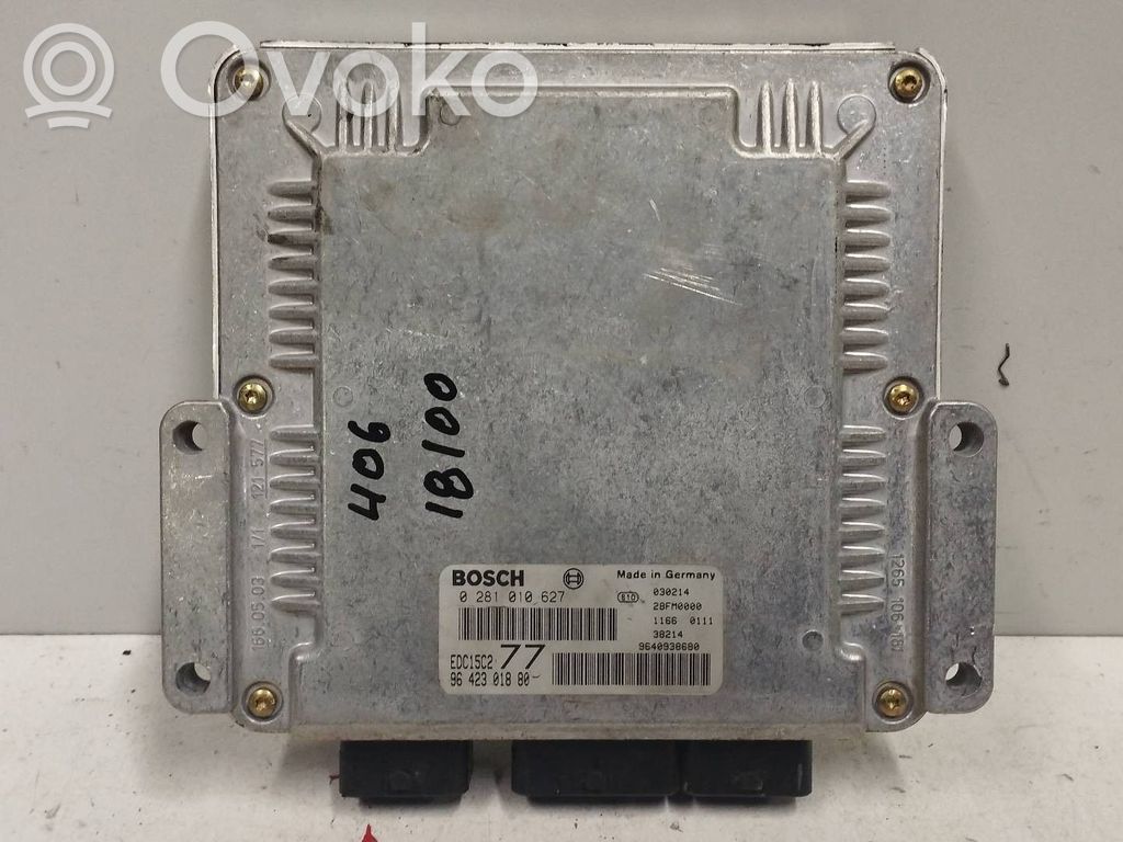 Unitate/modul de control motor   9642301880,0281010627,BOSCH