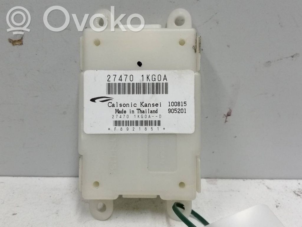 Nissan Note (E12) Altre centraline/moduli 