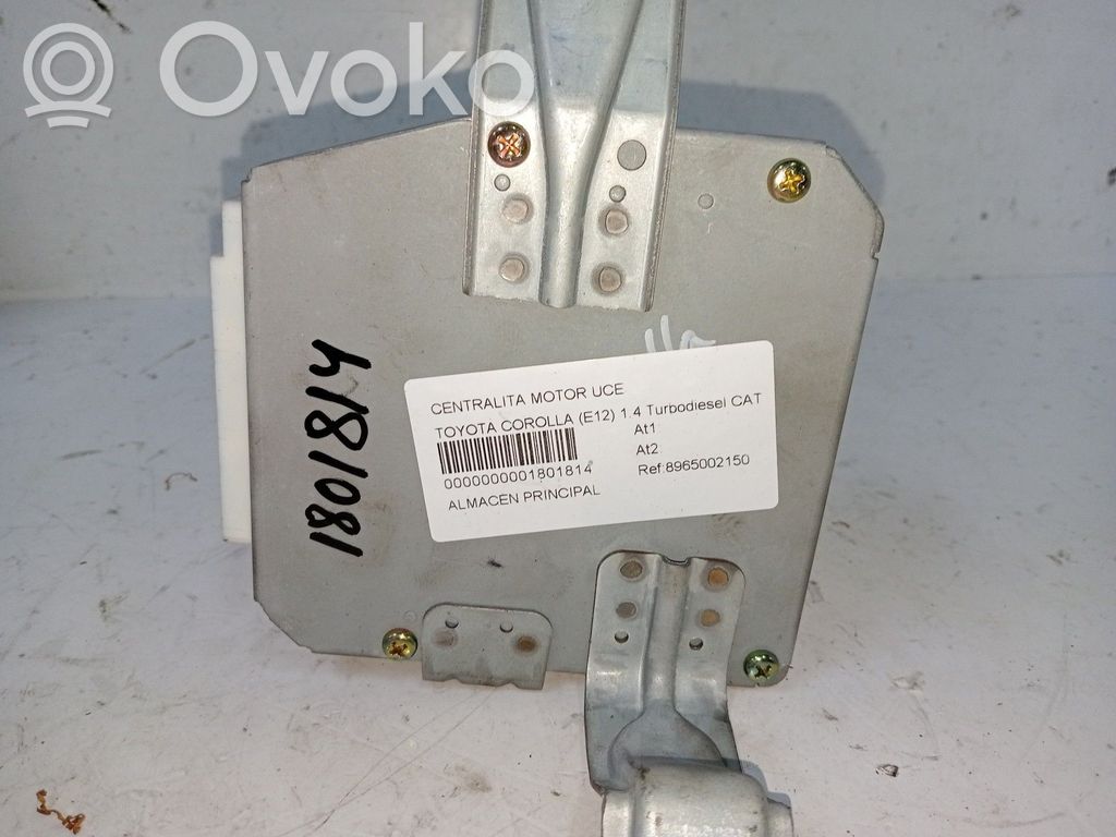 Toyota Corolla Verso E121 Alte unități/module de control 