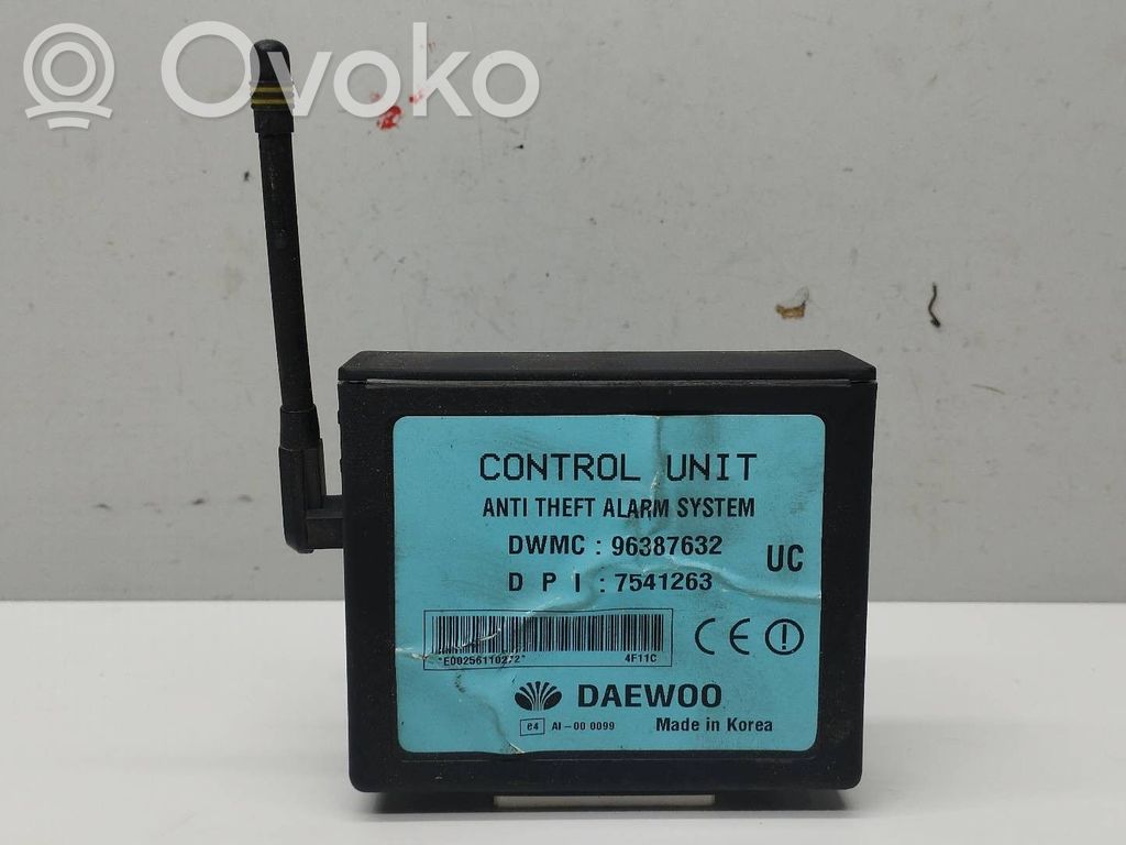 Other control units/modules   96387632,7541263