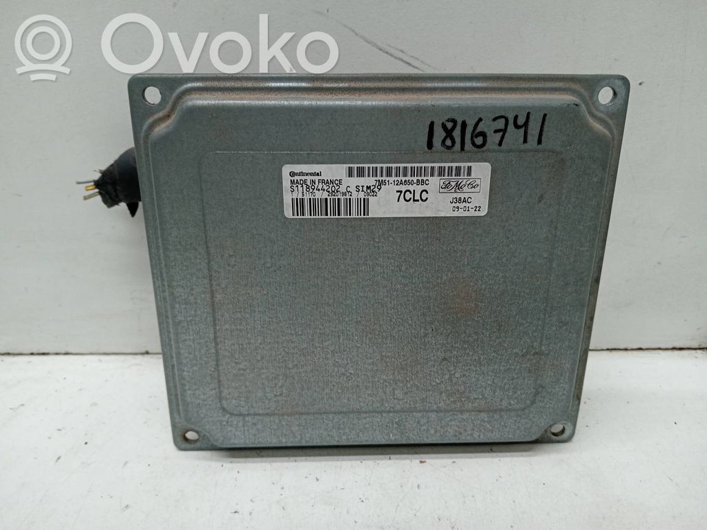 Unidad de control/módulo del motor   7M5112A650BBC