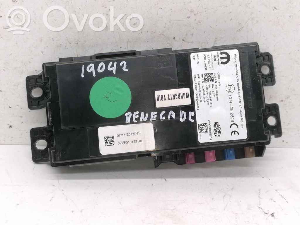 Jeep Renegade Other control units/modules 