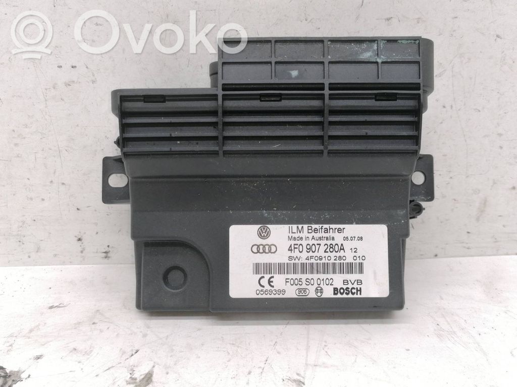 Sonstige Steuergeräte / Module   4F0907280A,4F0910280,F005S00102