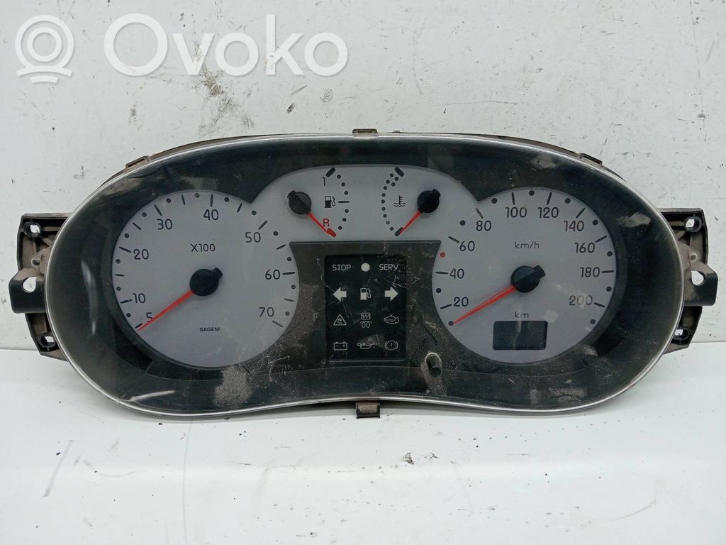Renault Kangoo I Licznik / Prędkościomierz 