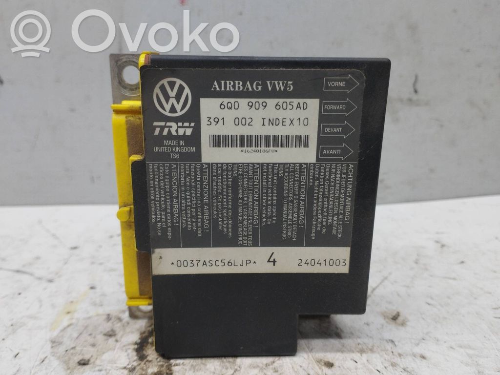 Seat Cordoba (6L) Unitate/modul de comandă airbaguri 