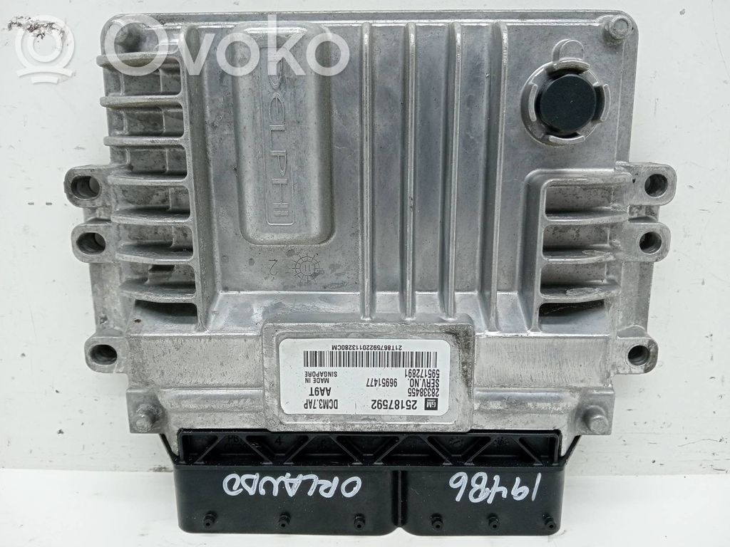 Chevrolet Orlando Unitate/modul de control motor 