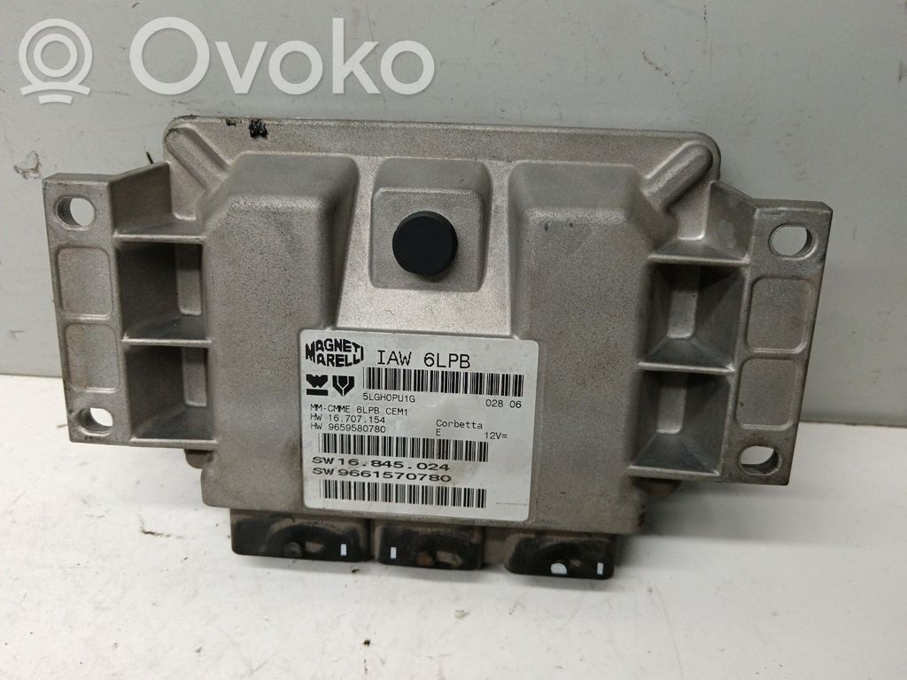 Peugeot 407 Engine control unit/module 