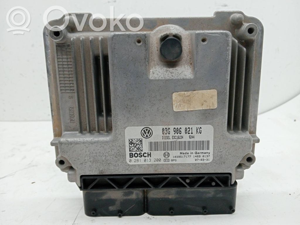 Volkswagen Golf SportWagen Unitate/modul de control motor 