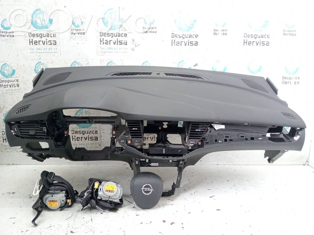 Opel Astra K Drošības spilvenu komplekts 