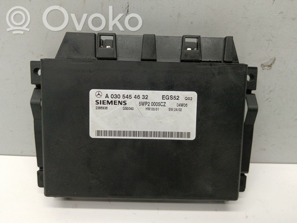 Mercedes-Benz ML W163 Alte unități/module de control 