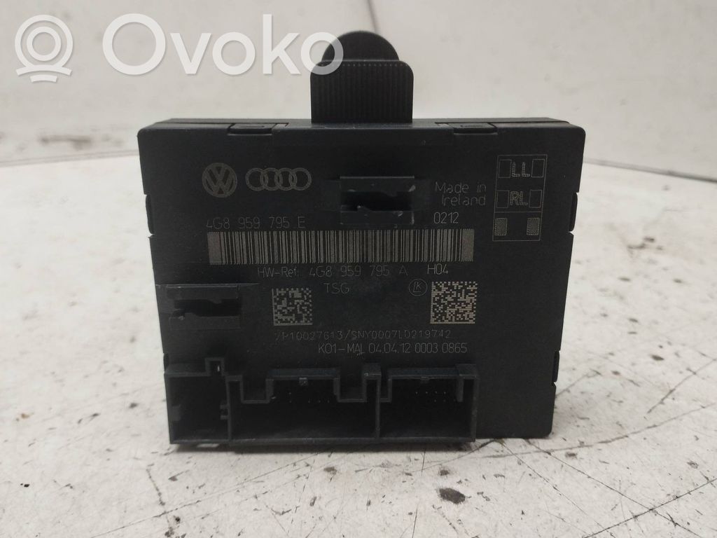 Muut ohjainlaitteet/moduulit   4G8959795E