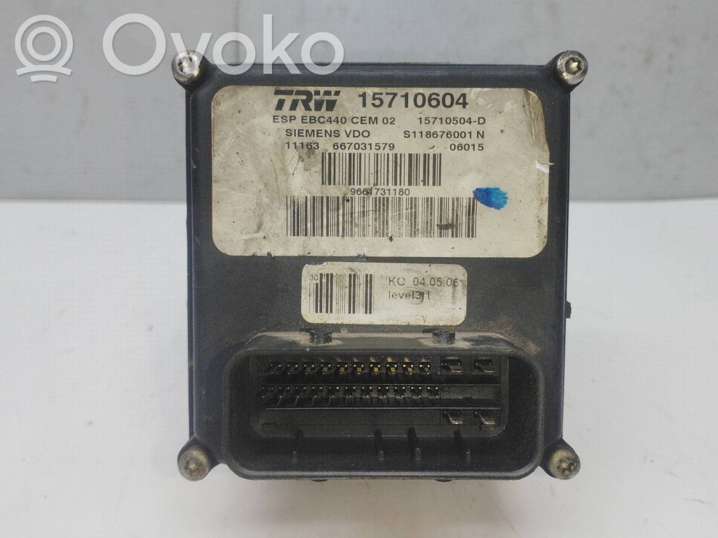 Pompă ABS   9661731180,S118676001N,SIEMENS