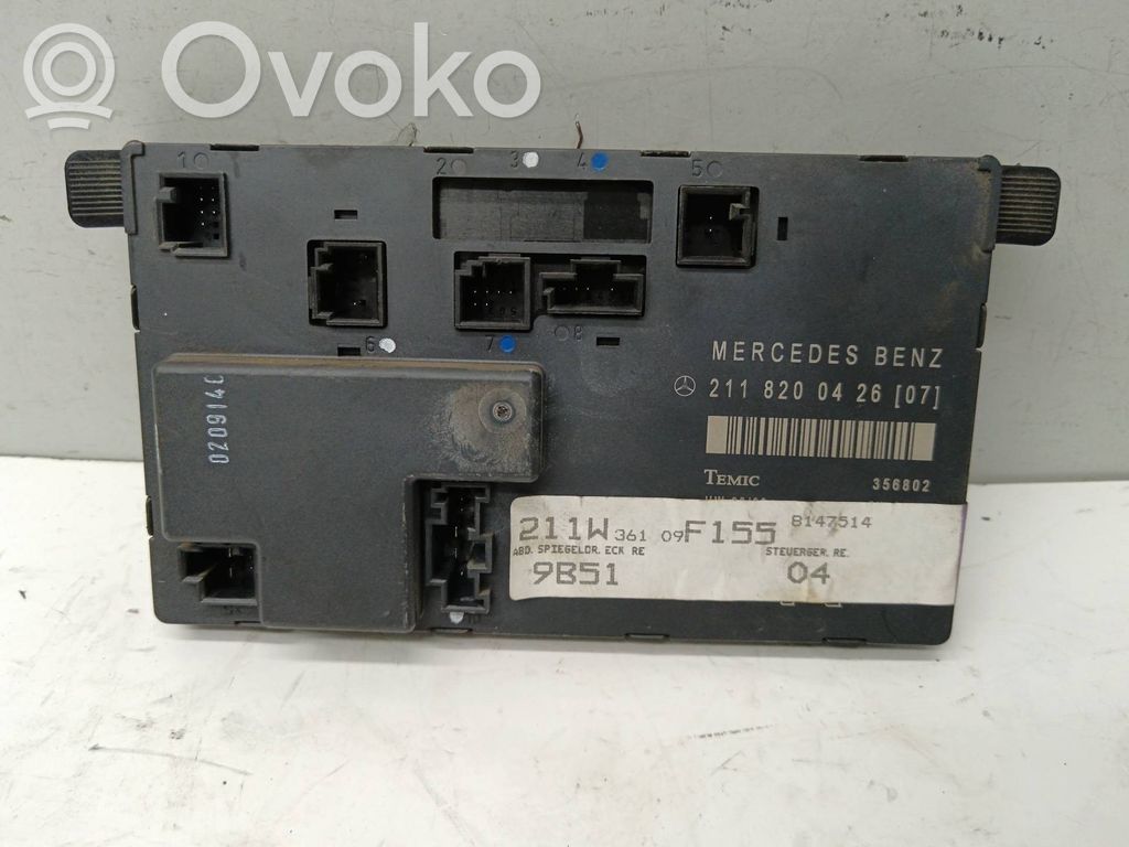 Alte unități/module de control   2118200426