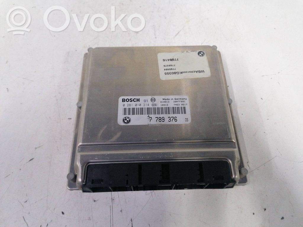 Sterownik / Moduł ECU   0281010314,7789376,7789416