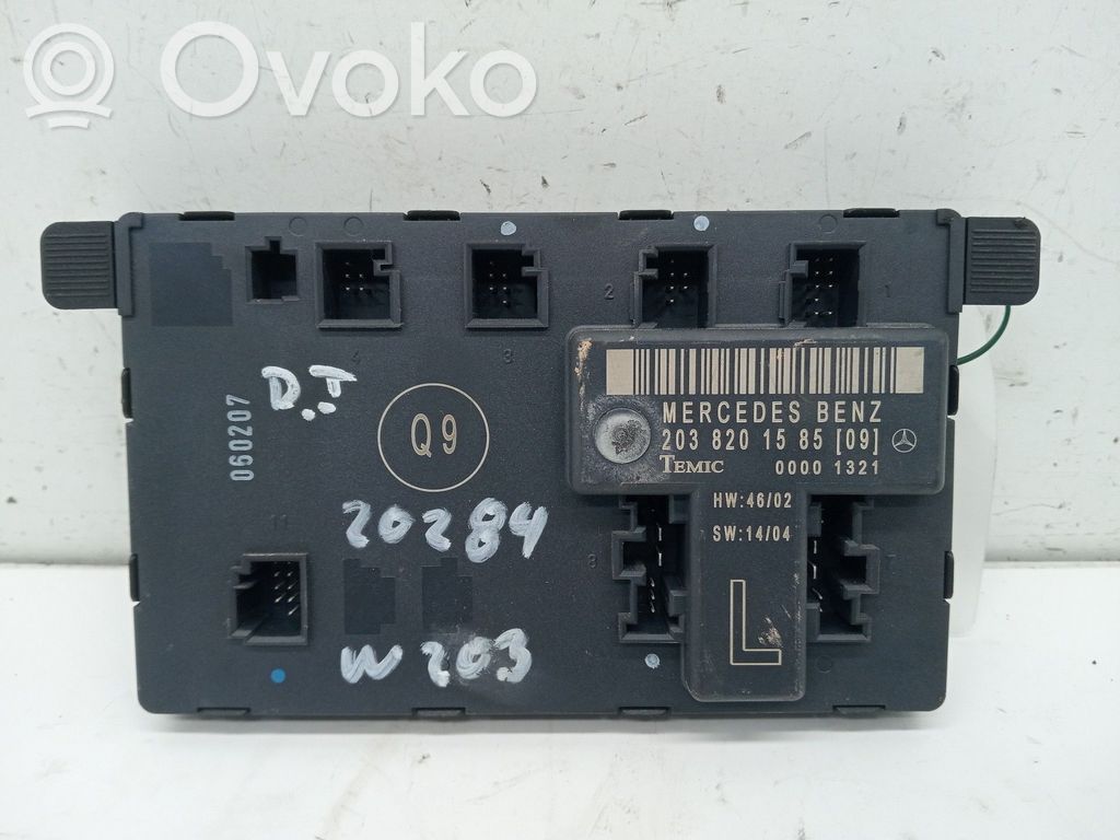 Alte unități/module de control   203820158509