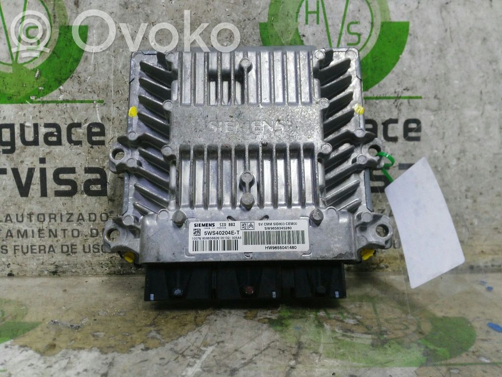 Peugeot 407 Moottorin ohjainlaite/moduuli