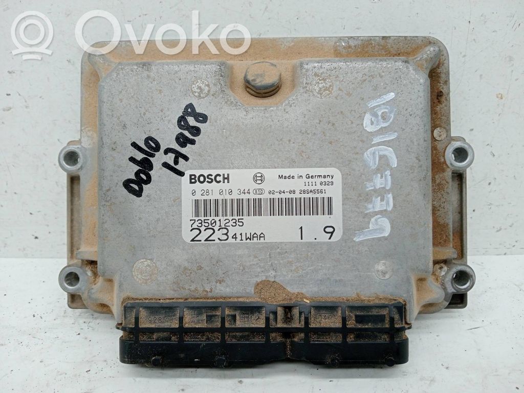Unidad de control/módulo del motor   0281010344