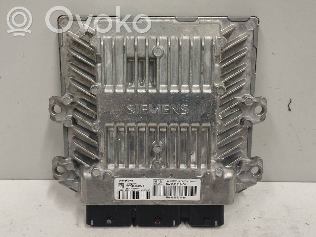 Peugeot 407 Engine control unit/module 