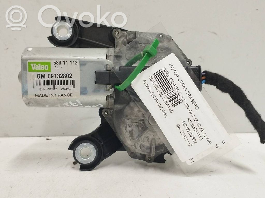 Opel Corsa C Motor ștergător lunetă 