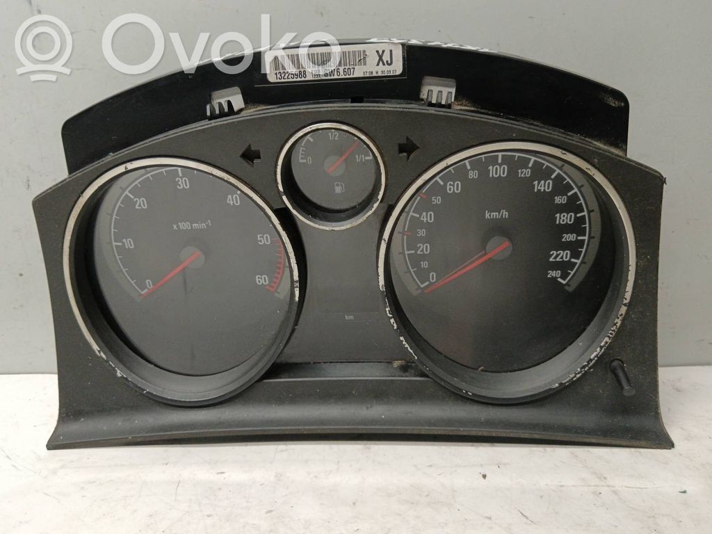 Opel Zafira B Tachimetro (quadro strumenti)