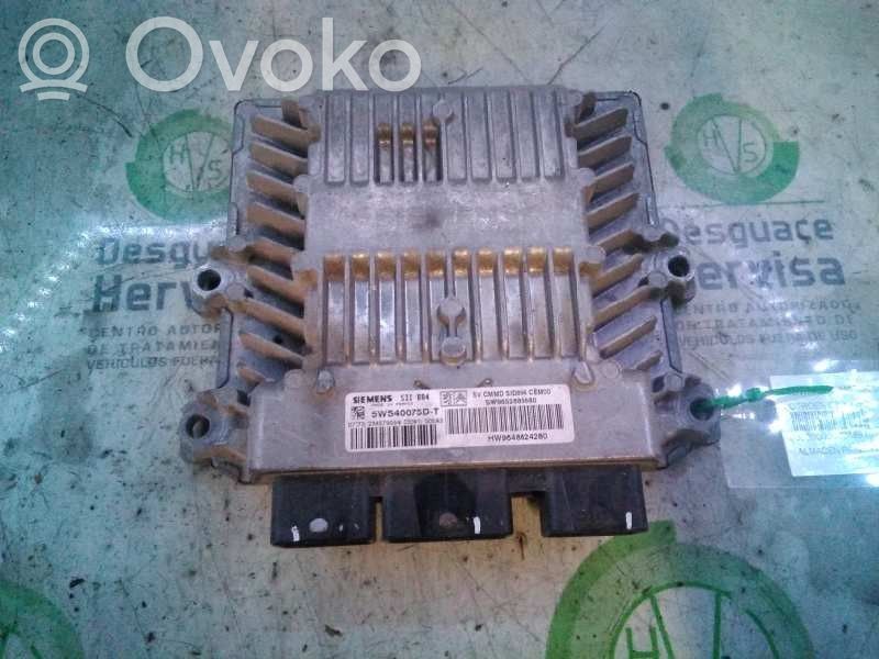 Engine control unit/module   9652888680,9648624280,5WS40075DT