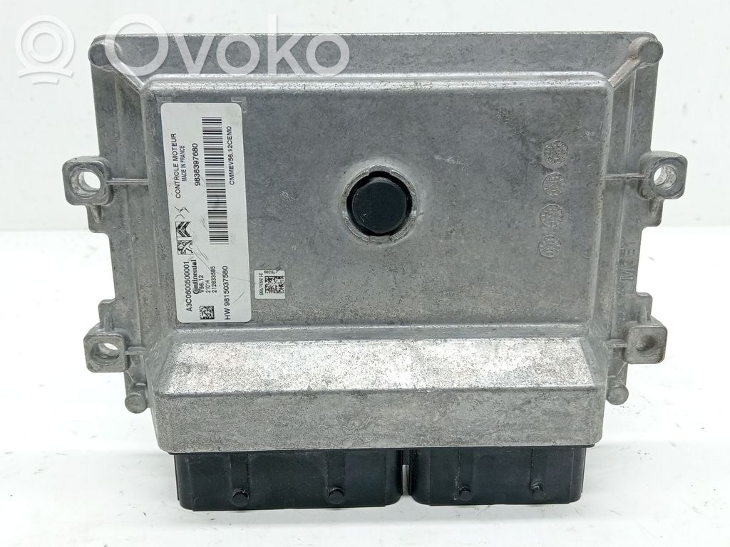 Unidad de control/módulo del motor   9838397680,9815037580,212633585