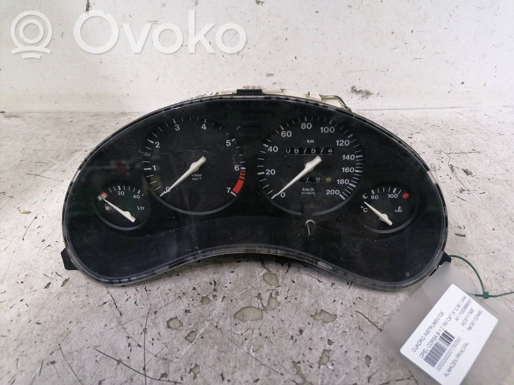 Opel Corsa B Velocímetro (tablero de instrumentos) 