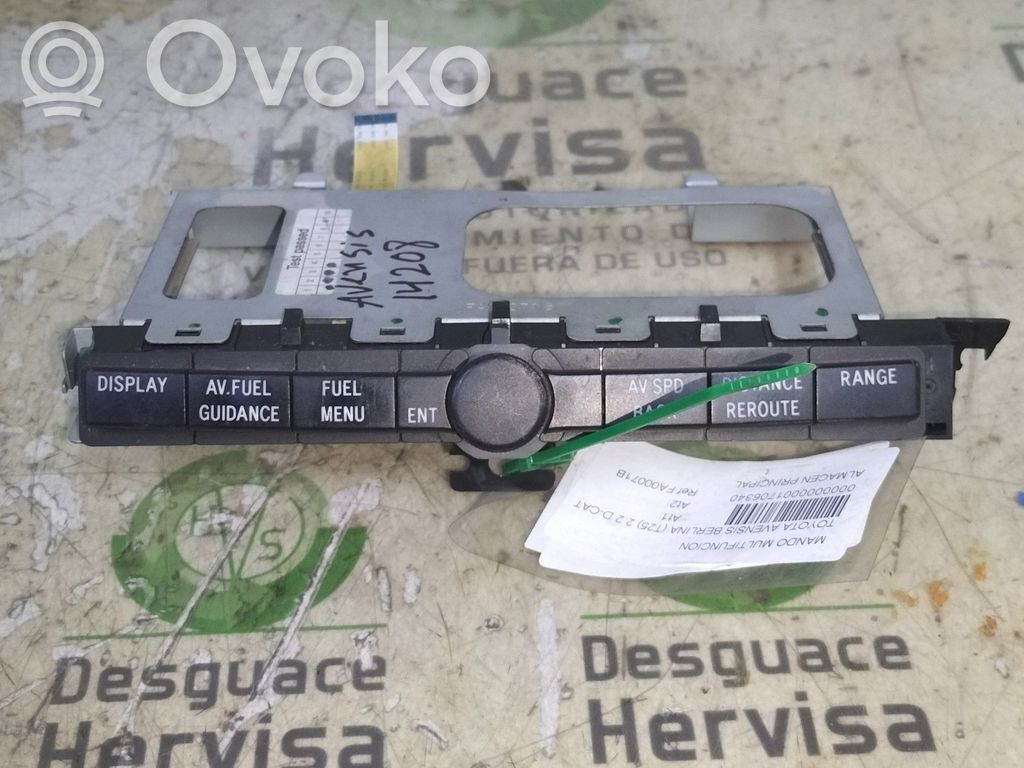 Interruptor de control multifunción   FA00071B