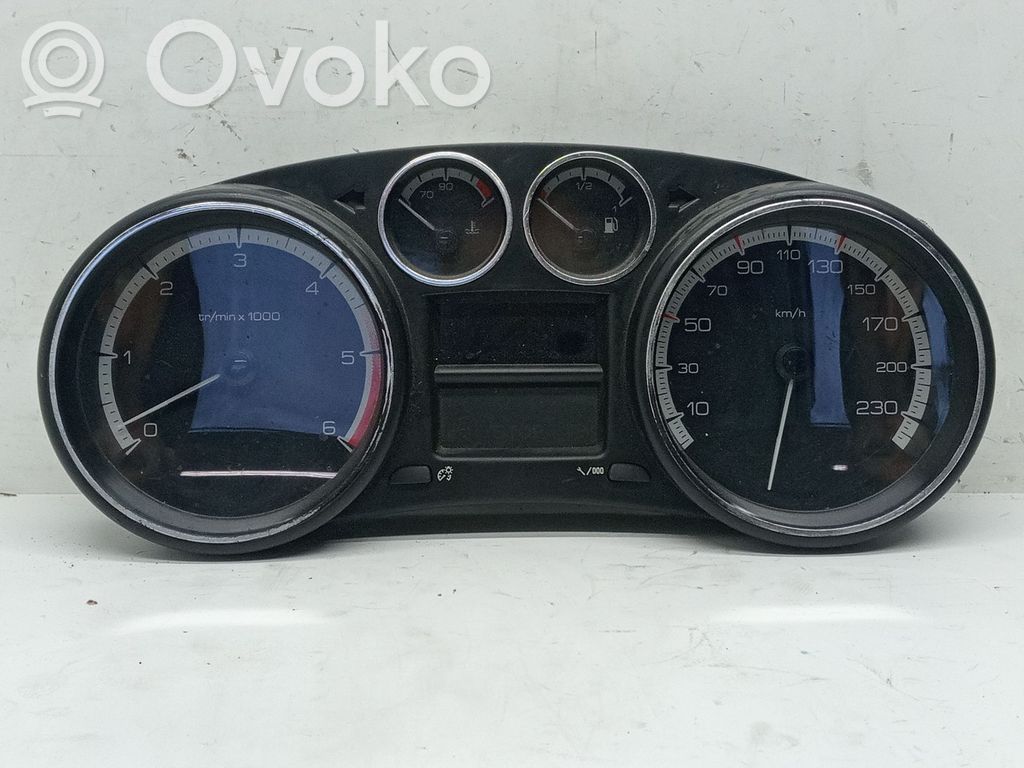 Peugeot 308 Tachimetro (quadro strumenti) 