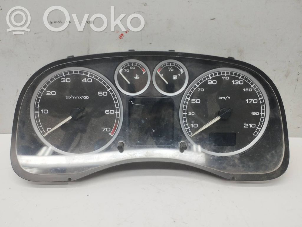 Peugeot 307 Tachimetro (quadro strumenti) 