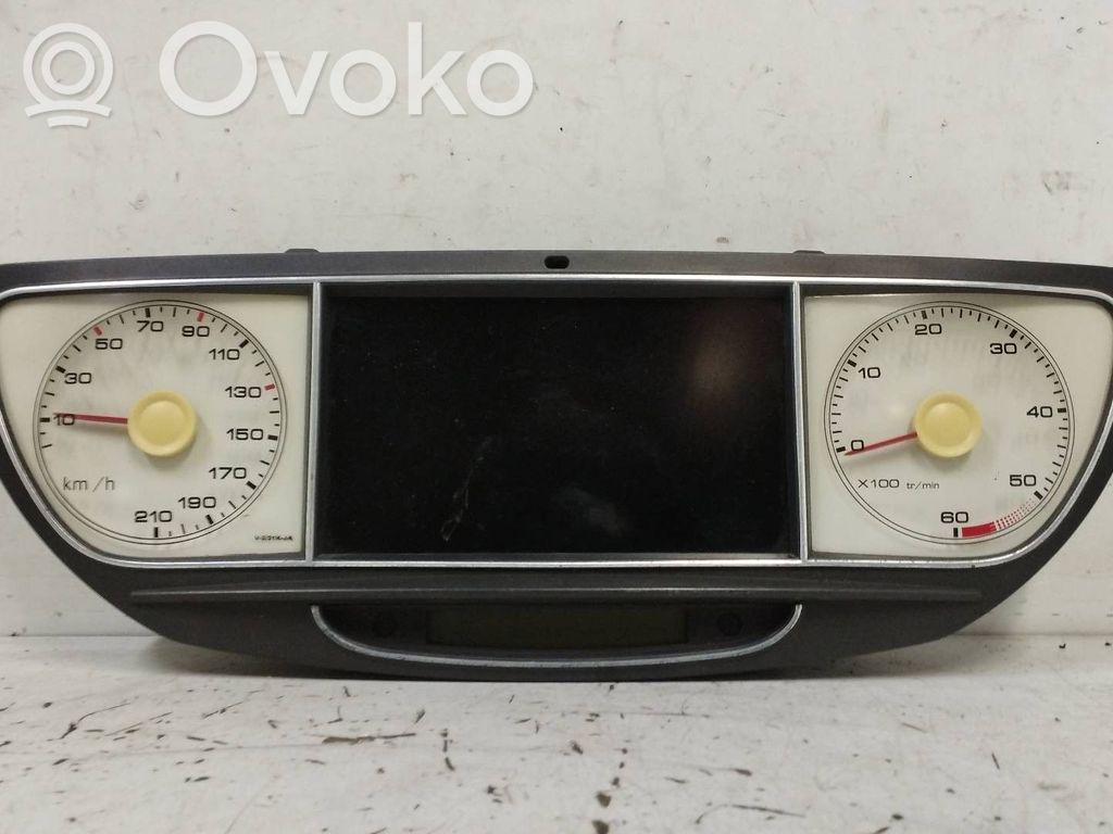 Citroen C8 Vitezometru (grup de instrumente) 