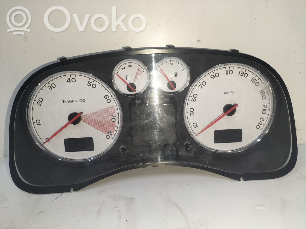 Peugeot 307 Vitezometru (grup de instrumente) 
