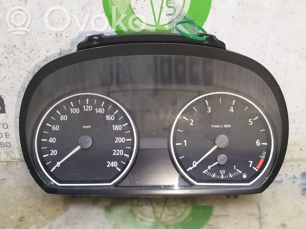 BMW 1 E81 E87 Tachimetro (quadro strumenti) 
