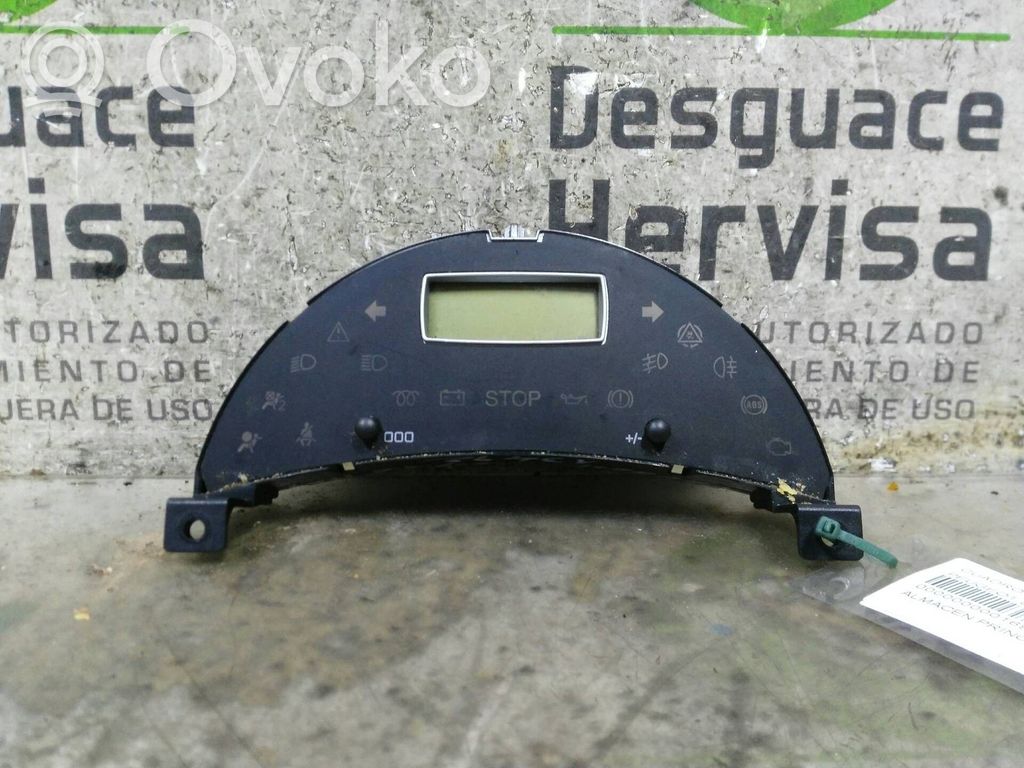 Peugeot 807 Tachimetro (quadro strumenti) 