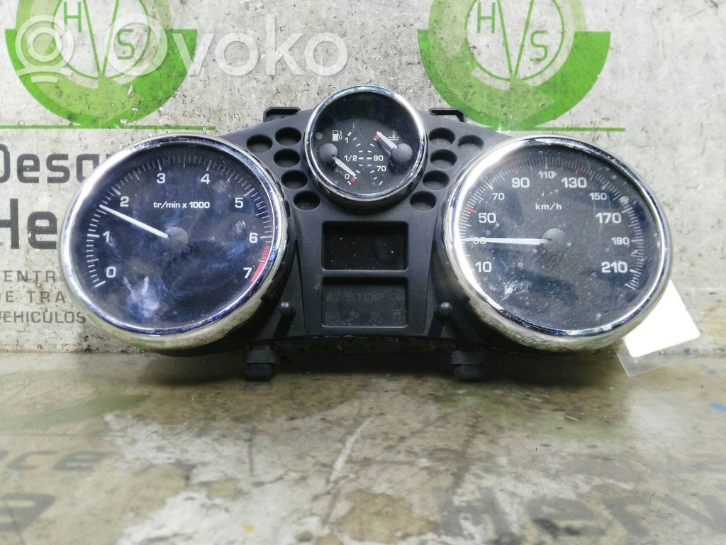 Peugeot 206+ Vitezometru (grup de instrumente)