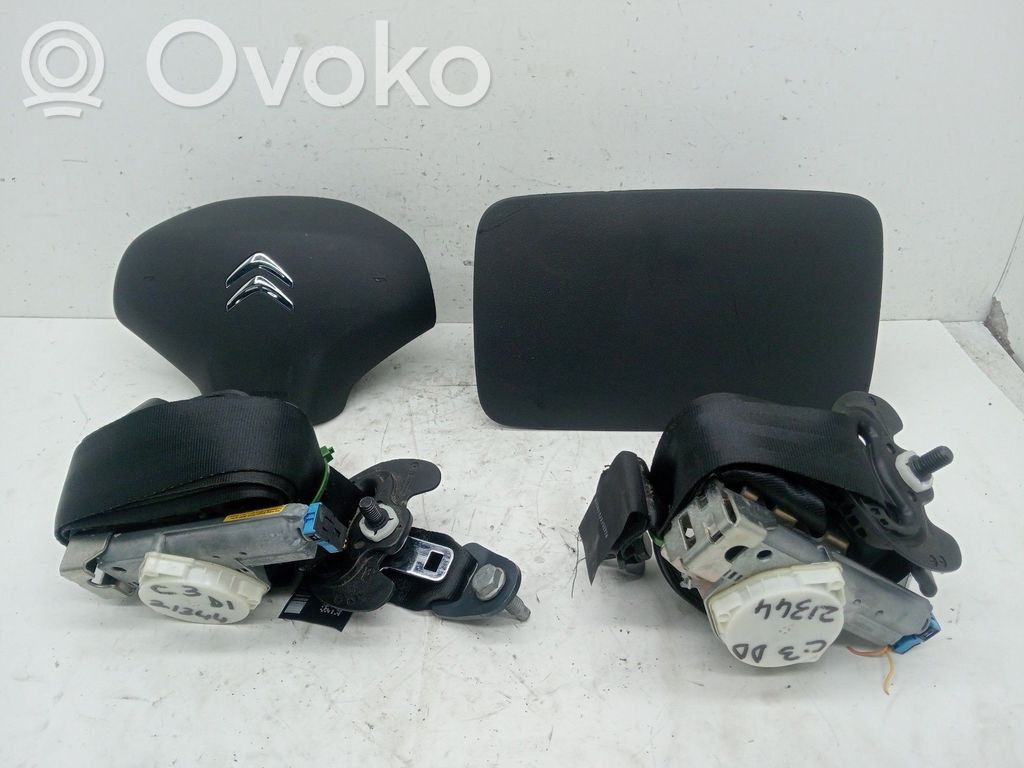 Citroen C3 Poduszki powietrzne Airbag / Komplet 