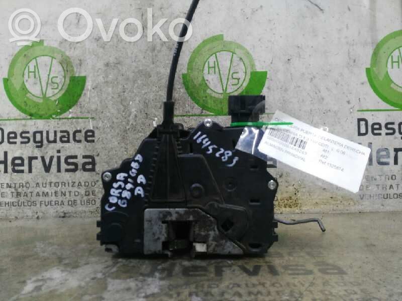 Opel Corsa D Etuoven lukko 