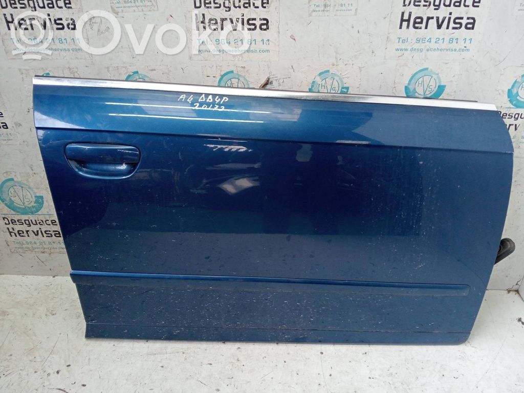 Audi A4 S4 B6 8E 8H Drzwi przednie 